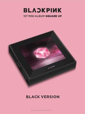 BLACKPINK – SQUARE UP (Black Version) Sealed Official K-Pop Album